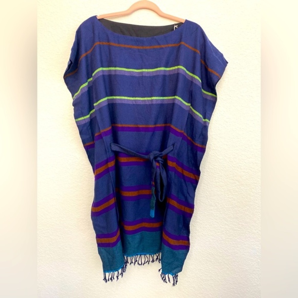 Lemlem Wool Blend Didi Poncho Dress NWT